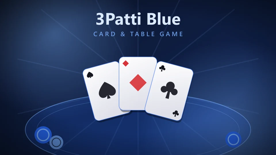 3Patti Blue game artwork