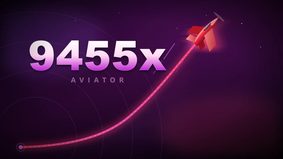 Aviator game with 9455x multiplier
